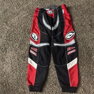 Answer Racing Red and Black Motocross Pants